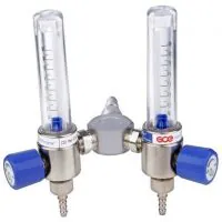 Debitmetru dublu tip MEDIMETER® pentru oxigen medicinal - imagine 1