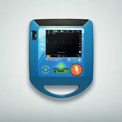 Defibrilator AED-P, functie Manuala, acumulator + imprimanta - imagine 1