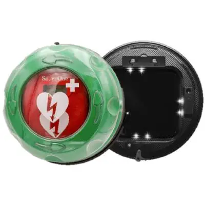 Dulap de perete rotund exterior pentru defibrilator - imagine 1