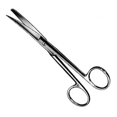 Foarfeca operatie ascutit / bont curba 14.5CM - imagine 1