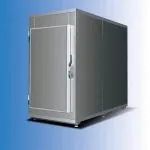 Frigider cadavre pentru 2 corpuri, interior inox