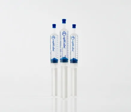 Gel lubrifiant steril cu anestezic (lidocaina 2%) si antiseptic - SERINGA PRE UMPLUTA, OPTILUBE - imagine 1