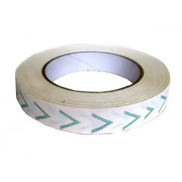 Indicator sterilizare caldura uscata, Pupinel 19 mm x 50 m, autoadeziv - imagine 1