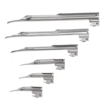 Lame laringoscop FO Ri-Integral Miller 00, 0, 1, 2, 3, 4 Riester