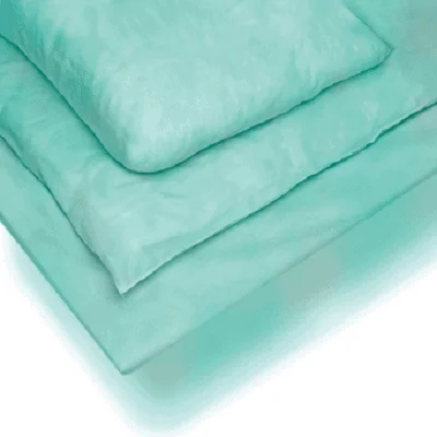 Lenjerie pat Unica Folosinta Alba - 40 g/mp - imagine 1