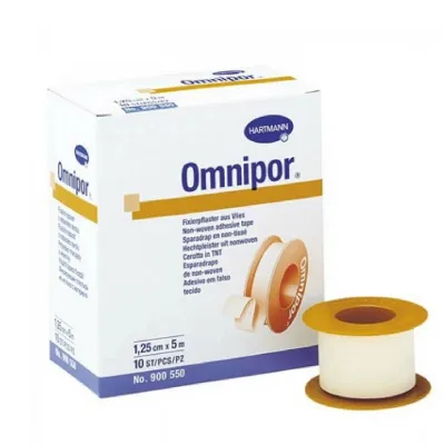 ​Leucoplast pe suport de hartie OMNIPOR 2,5cm x 5m - imagine 2