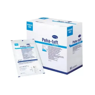 Manusi chirurgicale sterile NEpudrate Peha-Taft - imagine 1