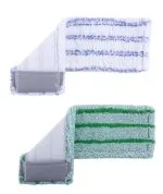 Mop plat microfibra si poliamida cu buzunare PVC - imagine 2
