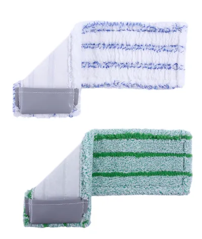 Mop plat microfibra si poliamida cu buzunare PVC - imagine 2