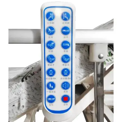 Pat spital electric cu saltea pentru ingrijire la domiciliu - imagine 9
