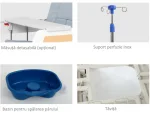 Pat spital electric cu saltea pentru ingrijire la domiciliu VIP - imagine 8