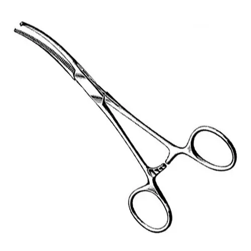 pensa-hemostatica-kocher-1x2-dinti-curba-14cm.jpg Pensa hemostatica Kocher 1x2 dinti curba 14CM - imagine 1