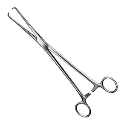 pensa-uterina-pozzi-tenaculum-25cm.jpg Pensa uterina Pozzi Tenaculum, 25cm - imagine 1