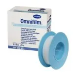 ​Plasture hipoalergen pe suport de folie transparenta Omnifilm