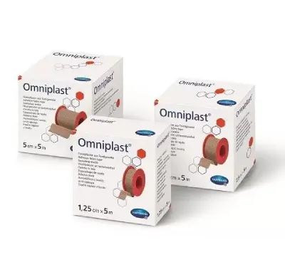 Plasture hipoalergen pe suport textil Omniplast - imagine 2