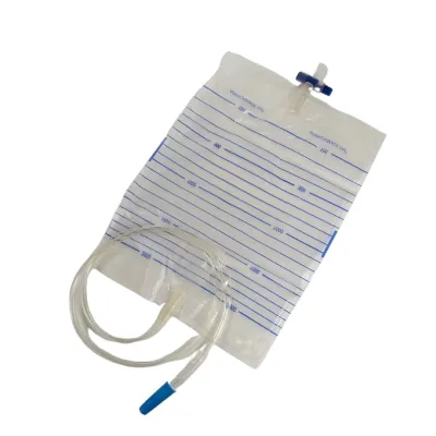 Punga urina sterila 2000 ml cu valva de evacuare in forma de “T” (set 10 bucati) - imagine 1