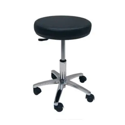 Scaun medic inaltime reglabila, 44-58 cm, baza cromata - imagine 1