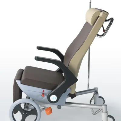 Scaun transport pacient cu inaltime reglabila - imagine 3