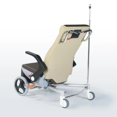 Scaun transport pacient cu inaltime reglabila - imagine 4