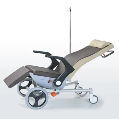 Scaun transport pacient cu inaltime reglabila - imagine 5