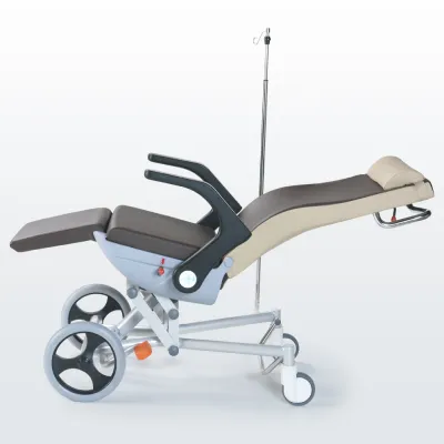 Scaun transport pacient cu inaltime reglabila - imagine 6