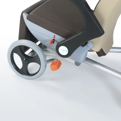 Scaun transport pacient cu inaltime reglabila - imagine 9