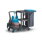 SET Carucior profesional curatenie cu storcator 10137K - imagine 2