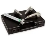 Set laringoscop XENON cu 3 lame FO Miller 00, 0, 1