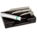 Set laringoscop XENON cu 3 lame FO Miller 1, 2, 3