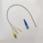Sonda Foley Silicon cu 3 cai, valva din plastic