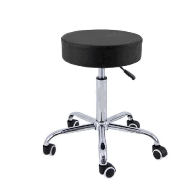 Taburet cu baza din otel cromat H 50/67cm - imagine 2