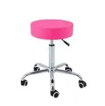 Taburet cu baza din otel cromat H 50/67cm - imagine 7