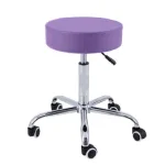 Taburet cu baza din otel cromat H 50/67cm - imagine 4
