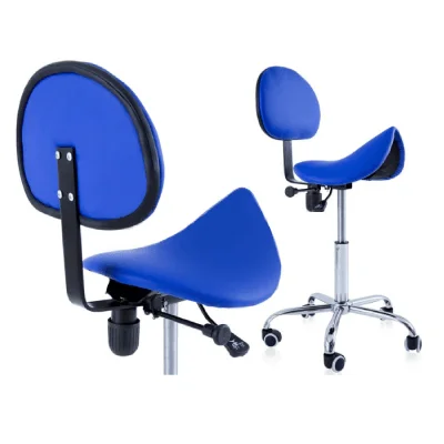 Taburet tip poney cu spatar H 50/65cm - imagine 2