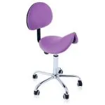 Taburet tip poney cu spatar H 50/65cm - imagine 5