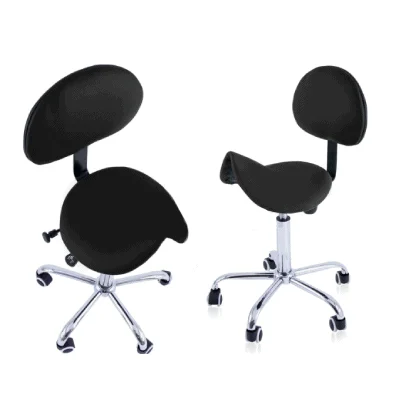 Taburet tip poney cu spatar H 50/65cm - imagine 1