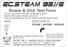 Test Bowie Dick tip E - imagine 2