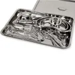 Trusa instrumentar ginecologic G-25, inox - imagine 2