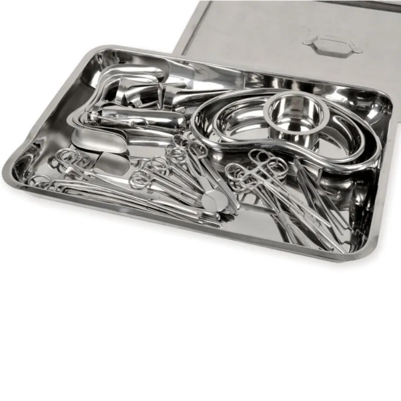Trusa instrumentar ginecologic G-25, inox - imagine 2