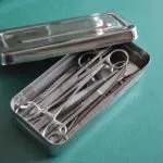 Trusa pentru mica chirurgie 18 cm inox - Economy