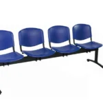 Banca sala asteptare 4 locuri sezut plastic