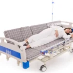 Pat spital electric cu saltea ingrijire la domiciliu