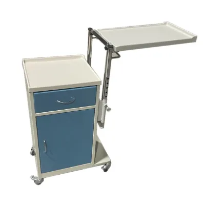 Medexp Noptiera Pat Spital Metalica Cu Masa Abs Med5008 Image