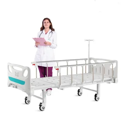 Medexp Pat Spital Manual Cu 2 Manivele Med2k Fara Saltea Image