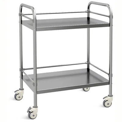 Carucior instrumentar cu 2 polite SKH006C