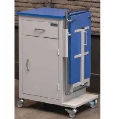 Noptiera pat spital metalica cu masa TM5008