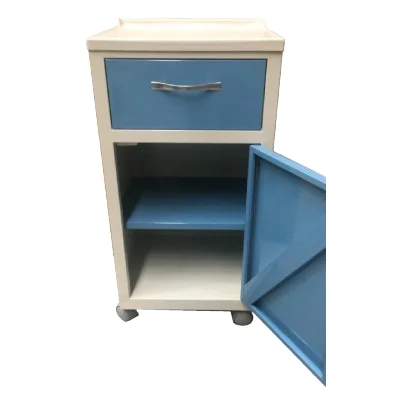 Noptiera spital metalica cu blat ABS