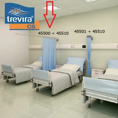 Paravan telescopic din aluminiu