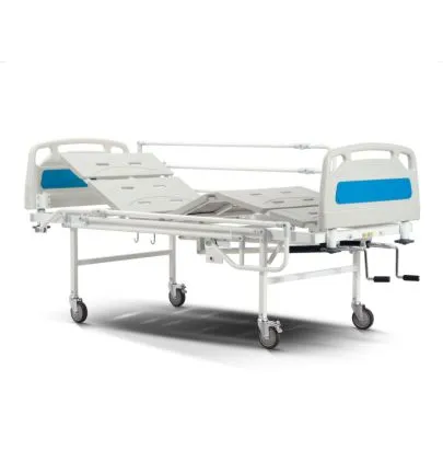 Pat medical manual cu 3 sectiuni, fara saltea, SINA