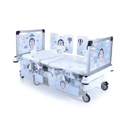Pat Pediatric cu Doua Motoare, cu saltea